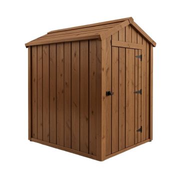 8 Ft. W X 4 Ft. D Solid Wood Lean-To Storage Shed