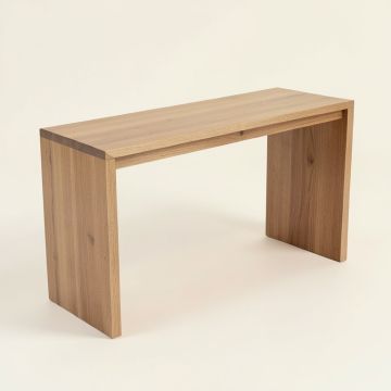 Ischua Rectangular Wooden Console Table (synthetic illustration; no displayed measurements)
