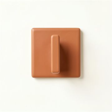 Maple Brook Wall-Mounted Robe Hook - Terracotta (synthetic illustration; no displayed measurements)