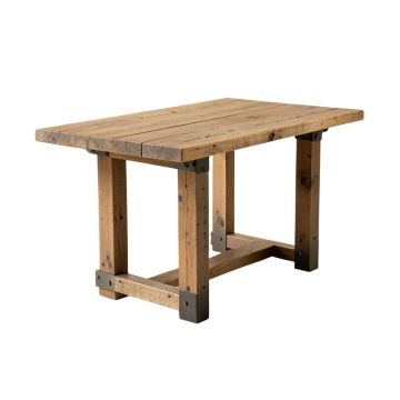 Colyer Reclaimed Industrial Dining Table