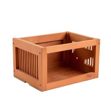 Stone Bridge Empty Furniture-Style Pet Crate - Terracotta