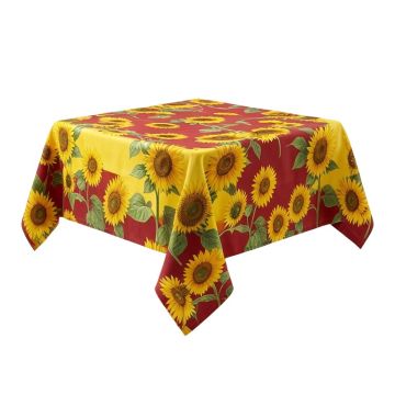 Boyuan Sunflower Garden Milliken Signature Tablecloth