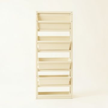 Slate Branch Empty Vertical Garden Frame - Ivory (synthetic illustration; no displayed measurements)