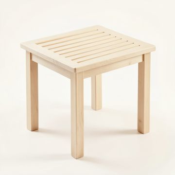Briar Crossing Compact Balcony Table - Ivory (synthetic illustration; no displayed measurements)
