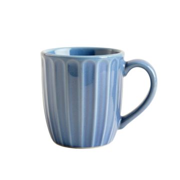 Reed Bend Ceramic Mug - Blue
