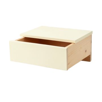 Cedar Branch Under-Desk Drawer Unit - Cream