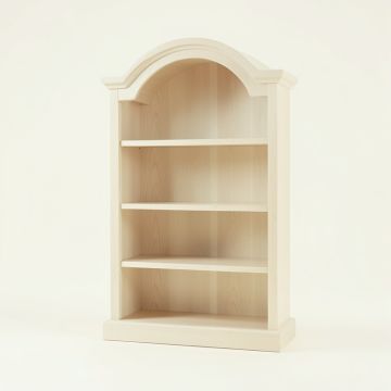 Laurel Bluff Freestanding Bookcase - Ivory (synthetic illustration; no displayed measurements)