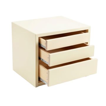 Hill Crossing Small-Parts Storage Drawer Cabinet - Cream