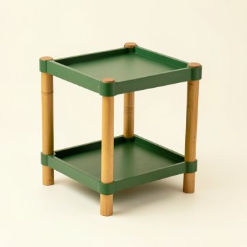 Glen Bluff Empty Countertop Canister Rack - Green (synthetic illustration; no displayed measurements)