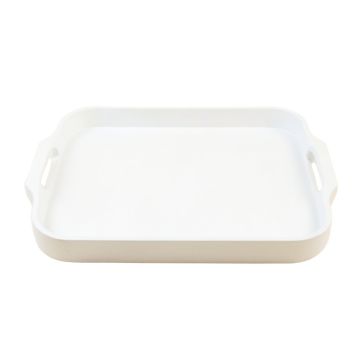 Dawn Bridge Serving Tray - White