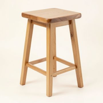Cliburn Swivel Solid Wood Bar & Counter Stool (synthetic illustration; no displayed measurements)