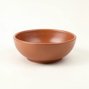 Dawn Brook Dining Bowl - Terracotta (synthetic illustration; no displayed measurements)