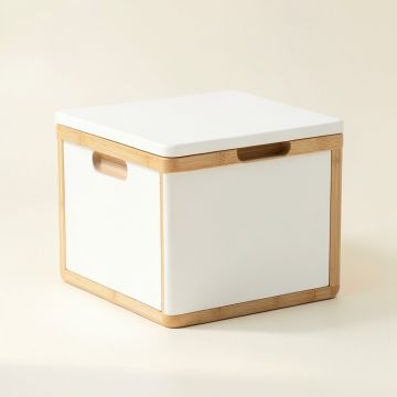 Holly Bend Low Toy Storage Unit - White (synthetic illustration; no displayed measurements)