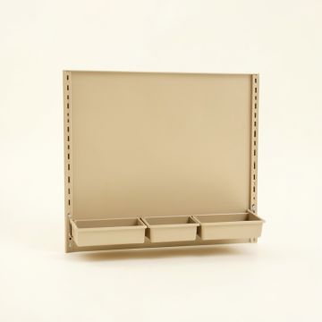 Juniper Bridge Empty Wall-Mounted Tool Organizer Panel - Beige (synthetic illustration; no displayed measurements)