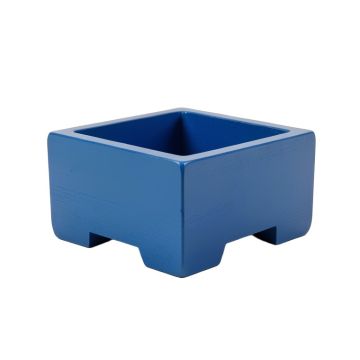 River Crest Empty Raised Planter - Blue