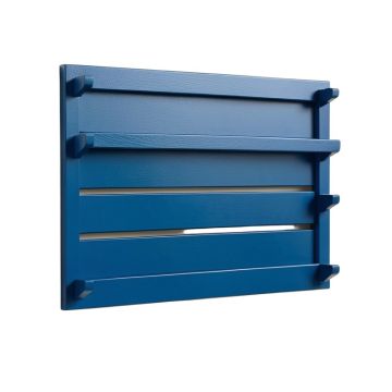 Bay Bluff Empty Wall-Mounted Tool Organizer Panel - Blue
