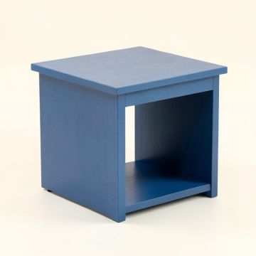 Elm Arc Small Writing Desk - Blue (synthetic illustration; no displayed measurements)
