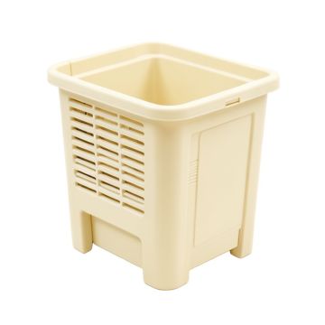 Lake Branch Closed Garden Compost Bin - Cream