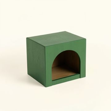Shore Branch Wall-Mounted Cat Perch - Green (synthetic illustration; no displayed measurements)