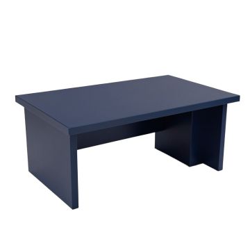 Lake Bluff Desktop Monitor Riser - Navy (synthetic illustration; no displayed measurements)
