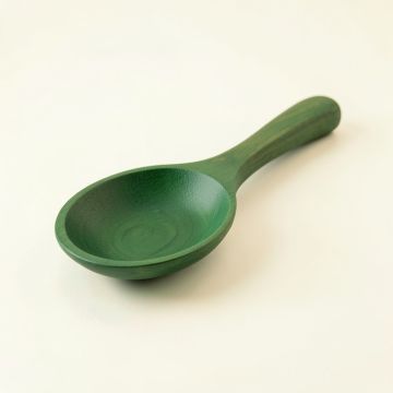 Slate Arc Cooking Spoon - Green (synthetic illustration; no displayed measurements)