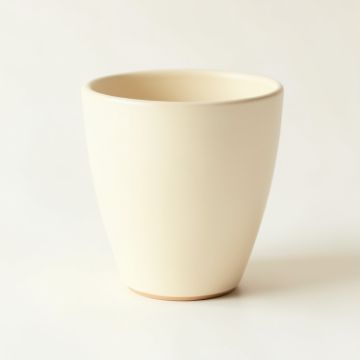 Linden Crest Empty Planter - Cream (synthetic illustration; no displayed measurements)