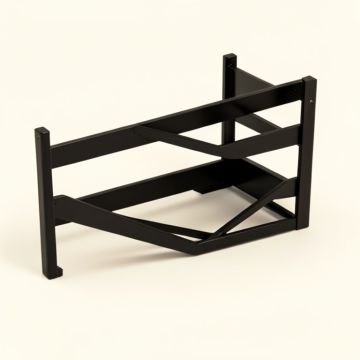 Abduljalil Adjustable Firewood Rack Bracket Kit (synthetic illustration; no displayed measurements)