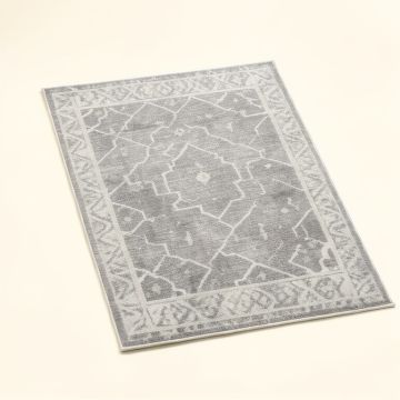 Runner Groversen Geometric Gray Area Rug (synthetic illustration; no displayed measurements)
