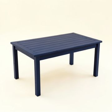 Cedar Bridge Patio Table - Navy (synthetic illustration; no displayed measurements)