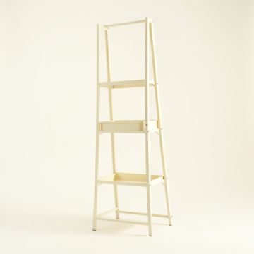 Clay Bend Empty Vertical Garden Frame - Ivory (synthetic illustration; no displayed measurements)