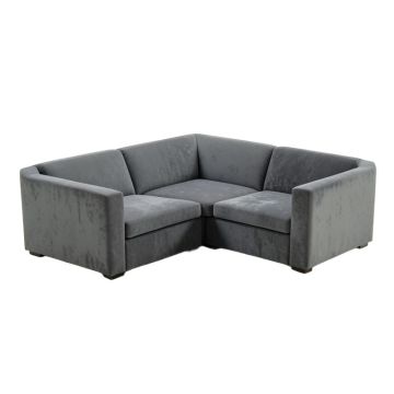 Glormarie 72 '' Wide Microfiber/Microsuede Symmetrical Modular Corner Sectional