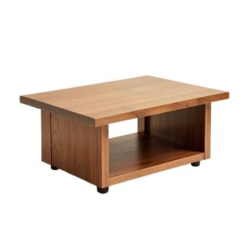 Ashwood Coffee Table With Storage Shelf