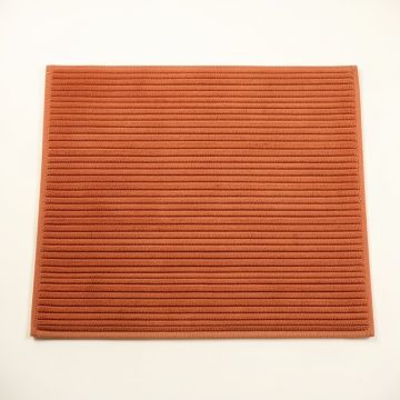 Bay Crossing Bath Mat - Terracotta (synthetic illustration; no displayed measurements)