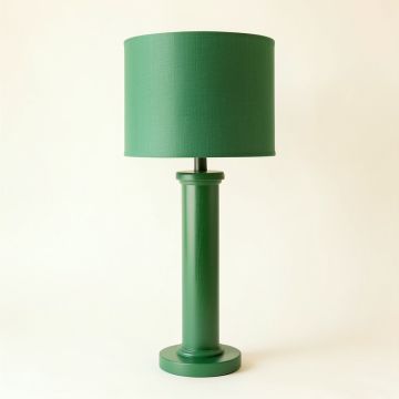 Holly Arc Floor Lamp With A Plain Fabric Shade (synthetic illustration; no displayed measurements)