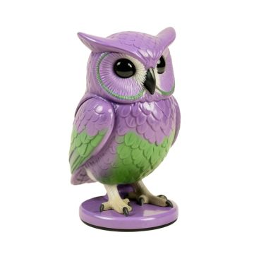 Eleonora Mystical Owl Kinetic Garden Rotator