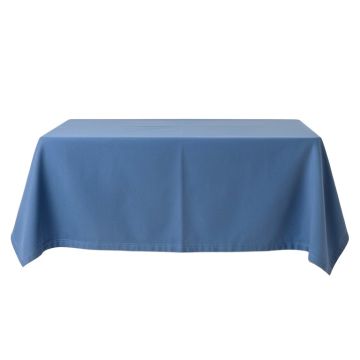 Birch Crest Flat Bed Sheet - Blue