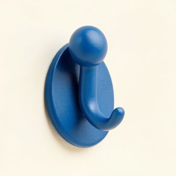 Flint Brook Wall-Mounted Robe Hook - Blue (synthetic illustration; no displayed measurements)