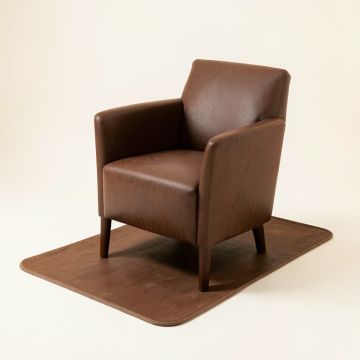 Bronze Design Chair Mat (synthetic illustration; no displayed measurements)