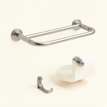 Raminez 5 Piece Bathroom Accessory Set (synthetic illustration; no displayed measurements)