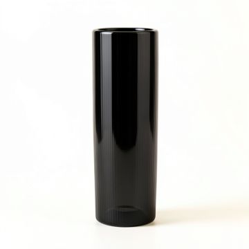 Harbor Crest Empty Decorative Vase - Black (synthetic illustration; no displayed measurements)