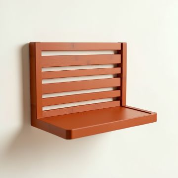 Hazel Arc Wall-Mounted Entryway Organizer Shelf (synthetic illustration; no displayed measurements)