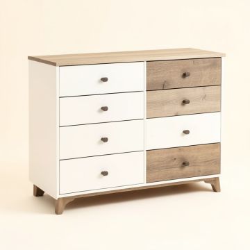 Fusion 6 Drawer Double Dresser (synthetic illustration; no displayed measurements)