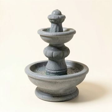 Resin Multi-Level Stone Fountain With Light (synthetic illustration; no displayed measurements)