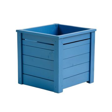 Maple Bluff Closed Garden Compost Bin - Blue