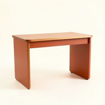Clay Canyon Writing Desk - Terracotta (synthetic illustration; no displayed measurements)