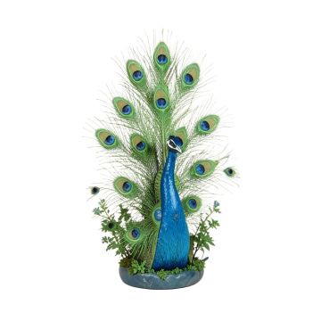 Serenada Peacock Garden Art