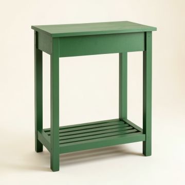 Stone Crest Freestanding Laundry Folding Counter - Green (synthetic illustration; no displayed measurements)