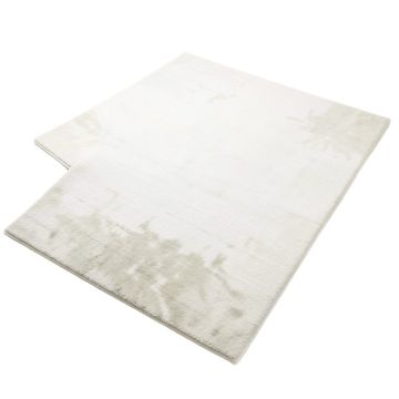 Devante Abstract White Area Rug