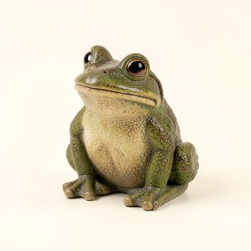 Mini Zen Frog Statue (synthetic illustration; no displayed measurements)