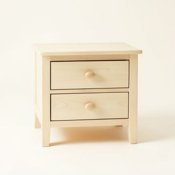 Reed Dale Nightstand - Ivory (synthetic illustration; no displayed measurements)